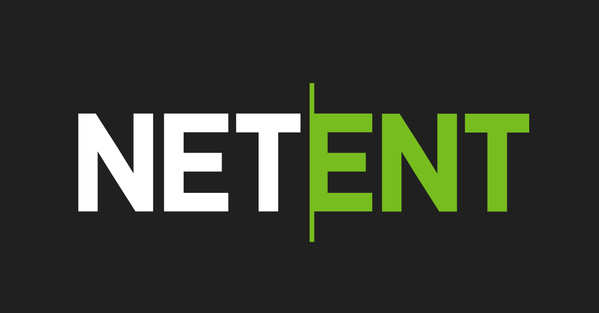 Logotipo da NetEnt, desenvolvedora do Aloha! Cluster Pays